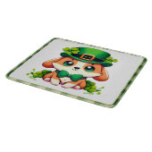 Planche À Découper Chiot de la Saint-Patricks (Coin)