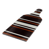 Planche À Découper Chocolat foncé rayures Brown (Coin)