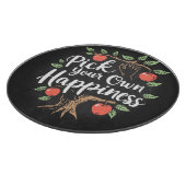 Planche À Découper Choisissez votre propre bonheur Pomme saison de cu (Coin)