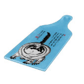 Planche À Découper Chonky rayé japonais Tabby Chat (Coin)