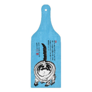 Planche À Découper Chonky rayé japonais Tabby Chat