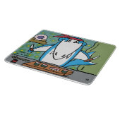 Planche À Découper Choppin' Avec Mac le requin (Coin)