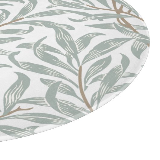 PLANCHE À DÉCOUPER CHOPPING EN VERRE : WILLIAM MORRIS (Coin)