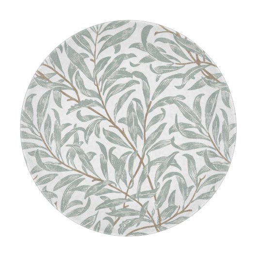 PLANCHE À DÉCOUPER CHOPPING EN VERRE : WILLIAM MORRIS (Devant)