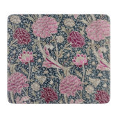 PLANCHE À DÉCOUPER CHOPPING EN VERRE : WILLIAM MORRIS : CRAY (Devant)