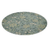 PLANCHE À DÉCOUPER CHOPPING EN VERRE : WILLIAM MORRIS : JASMINE (Coin)