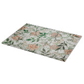 PLANCHE À DÉCOUPER CHOPPING EN VERRE : WILLIAM MORRIS : JASMINE (Coin)