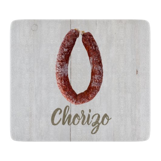 Planche À Découper Chorizo Saucisson (Devant)