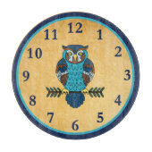 Planche À Découper Chouette d'art populaire nordique (Devant)