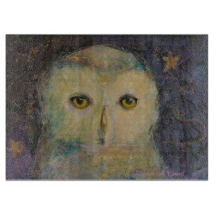 Planche À Découper Chouette des connaissances internes Whimsical Maur