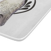 Planche À Découper Chouette des neiges (Coin)