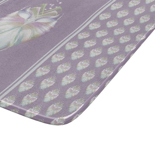 Planche À Découper Chouette Oracle Pastel Purple (Coin)