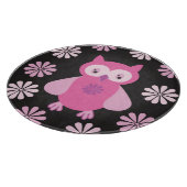 Planche À Découper chouette rose mignonne (Coin)