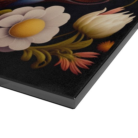 Planche À Découper Chouettes et fleurs | Moderne Haeckel (Coin)