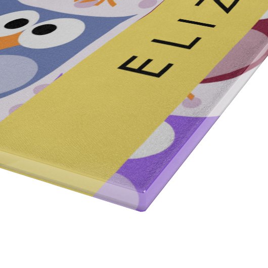 Planche À Découper Chouettes mignonnes, Chouette Motif, Chouettes col (Coin)