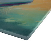 Planche À Découper Chow Chow Beach Plage Surf Peinture (Coin)