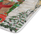 Planche À Découper Chow Chow Chien Noël (Coin)