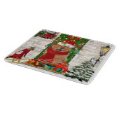 Planche À Découper Chow Chow Chien Noël (Coin)
