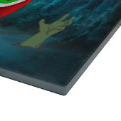 Planche À Découper Chow Chow Chig Conduire voiture effrayant Hallowee (Coin)