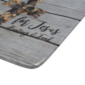 Planche À Découper Christian Cutting Board, Wildlife Cross (Coin)