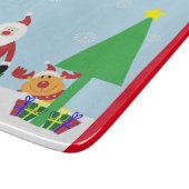 PLANCHE À DÉCOUPER CHRISTMAS PÈRE NOËL SCENE (Coin)