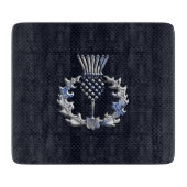 Planche À Découper Chrome comme le chardon d'écossais d'impression de (Devant)