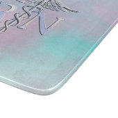 Planche À Découper Chrome Comme RN Caduceus Médicale Mère Pearl (Coin)