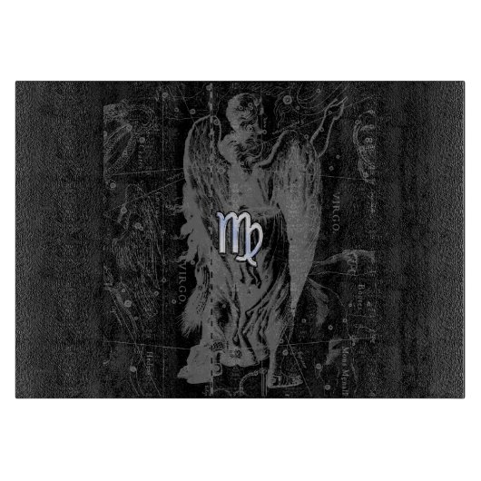 Planche À Découper Chrome comme Virgo Zodiac Connexion Hevelius en no (Devant)