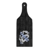 Planche À Découper Chrome Orient Style Dragon Black Snake Peau Imprim (Devant)