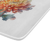 Planche À Découper Chrysanthème de la récolte d'or (Coin)