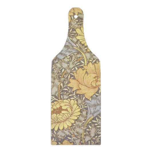 Planche À Découper Chrysanthème Fleurs de Maman William Morris (Devant)