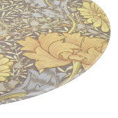Planche À Découper Chrysanthème Fleurs de Maman William Morris (Coin)
