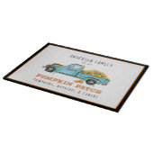 Planche À Découper Chute citrouille Patch| Retro truck personnalisée (Coin)