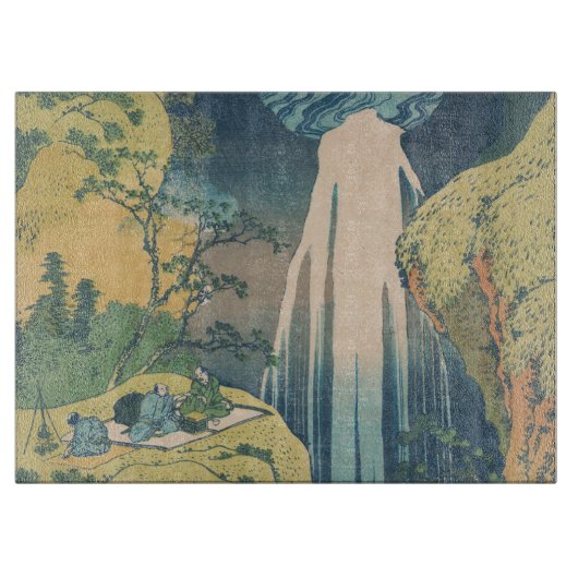 Planche À Découper Chutes d'Amida d'Hokusai Japon Cascade  (Devant)