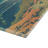 Planche À Découper Chutes d'Amida d'Hokusai Japon Cascade  (Coin)