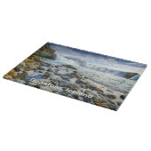 Planche À Découper Chutes de Godafoss, Islande (Coin)