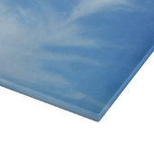 Planche À Découper Ciel bleu avec nuages blancs Abstrait Nature Photo (Coin)