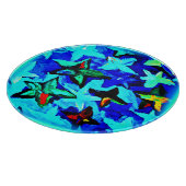 Planche À Découper Ciel de nuit étoilé bleu. Commandez dès maintenant (Coin)