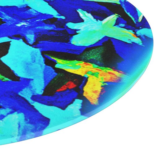 Planche À Découper Ciel de nuit étoilé bleu. Commandez dès maintenant (Coin)