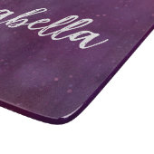 Planche À Découper Ciel d'étoile violette (Coin)