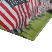 Planche À Découper Cimetière militaire historique avec drapeaux améri (Coin)