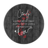 Planche À Découper Cindy Love (Devant)