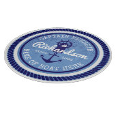 Planche À Découper cinquantième Capitaine Nautical Rope Anchor Helm (Coin)