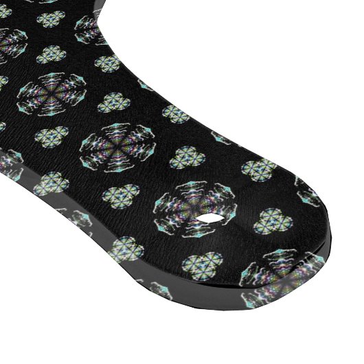 Planche à découper circulaire noire (Coin)