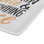 Planche À Découper Citation d'action de grâce d'épice Citrouille oran (Coin)