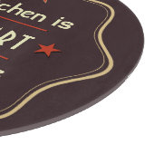 Planche À Découper Citation de cuisine rétro (Coin)