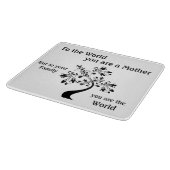 Planche À Découper Citation de la Fête des mères (Coin)