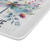 Planche À Découper Citation/Discours/libellule inspirationnelle (Coin)