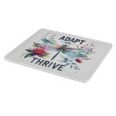 Planche À Découper Citation/Discours/libellule inspirationnelle (Coin)