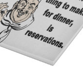 Planche À Découper Citation drôle de cuisine (Coin)